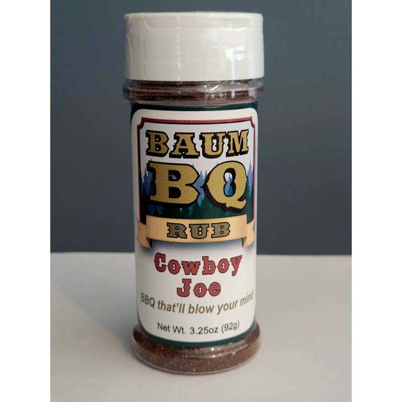 Cowboy Joe BBQ Rub – Coffee & Ancho Chili Seasoning